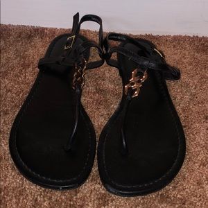 Black Cole Haan Sandals